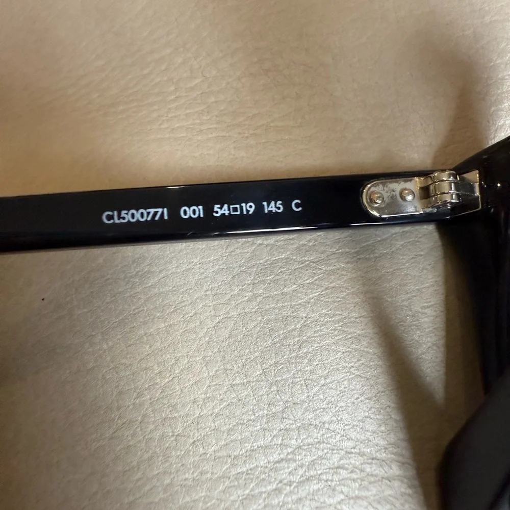 Celine Black Cat-Eye Glasses - Picture 3 of 3